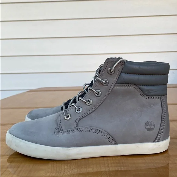 Timberland Leather Ankle Sneaker Boots Womens Size 8 - Picture 2 of 12